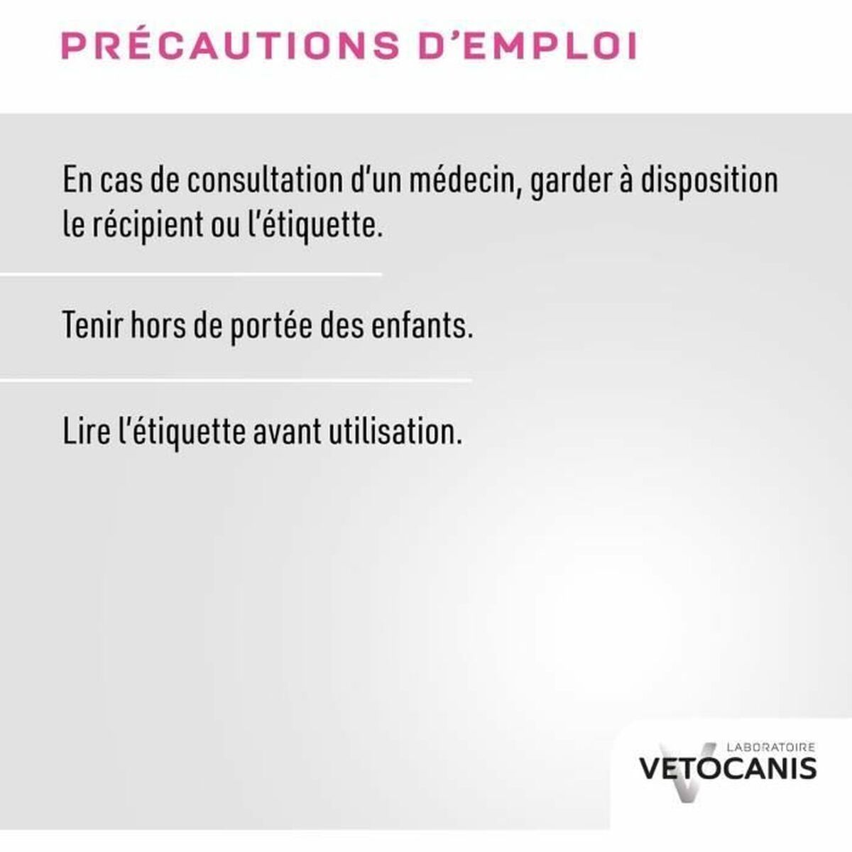 Pet shampoo Vetocanis-1