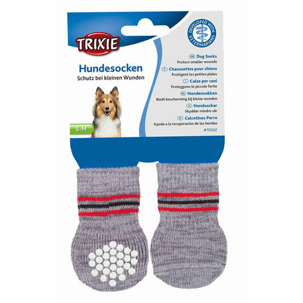 Calzini Trixie grigi taglia XL per cani