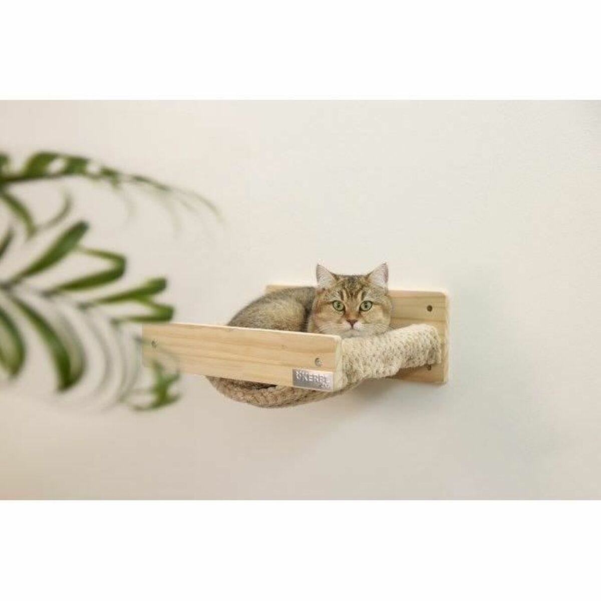 Cuccia per gatti Kerbl TIMBER Beige