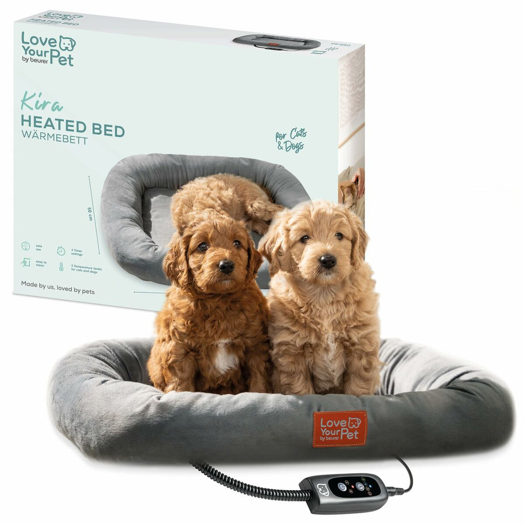 Cuccia elettrica per animali domestici Beurer PP250 KIRA, colore grigio.