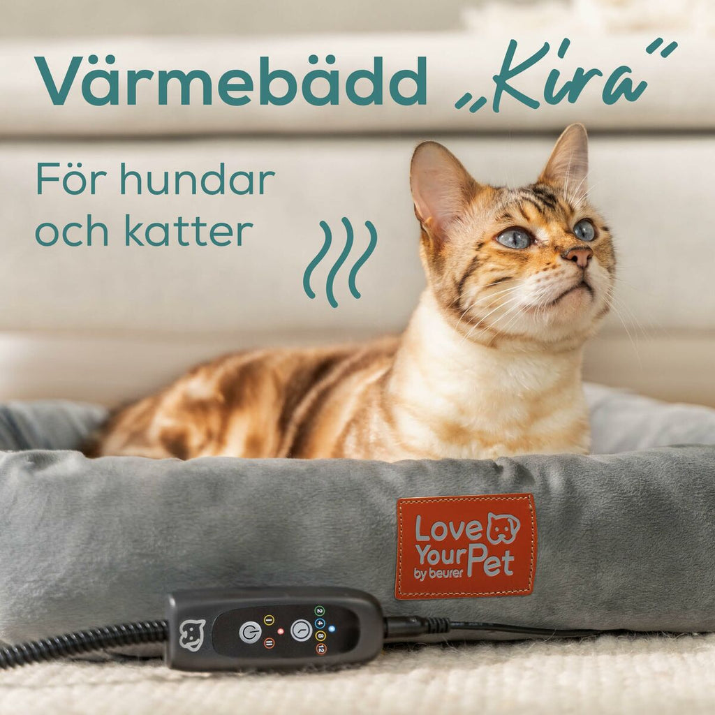 Cuccia elettrica per animali domestici Beurer PP250 KIRA, colore grigio.