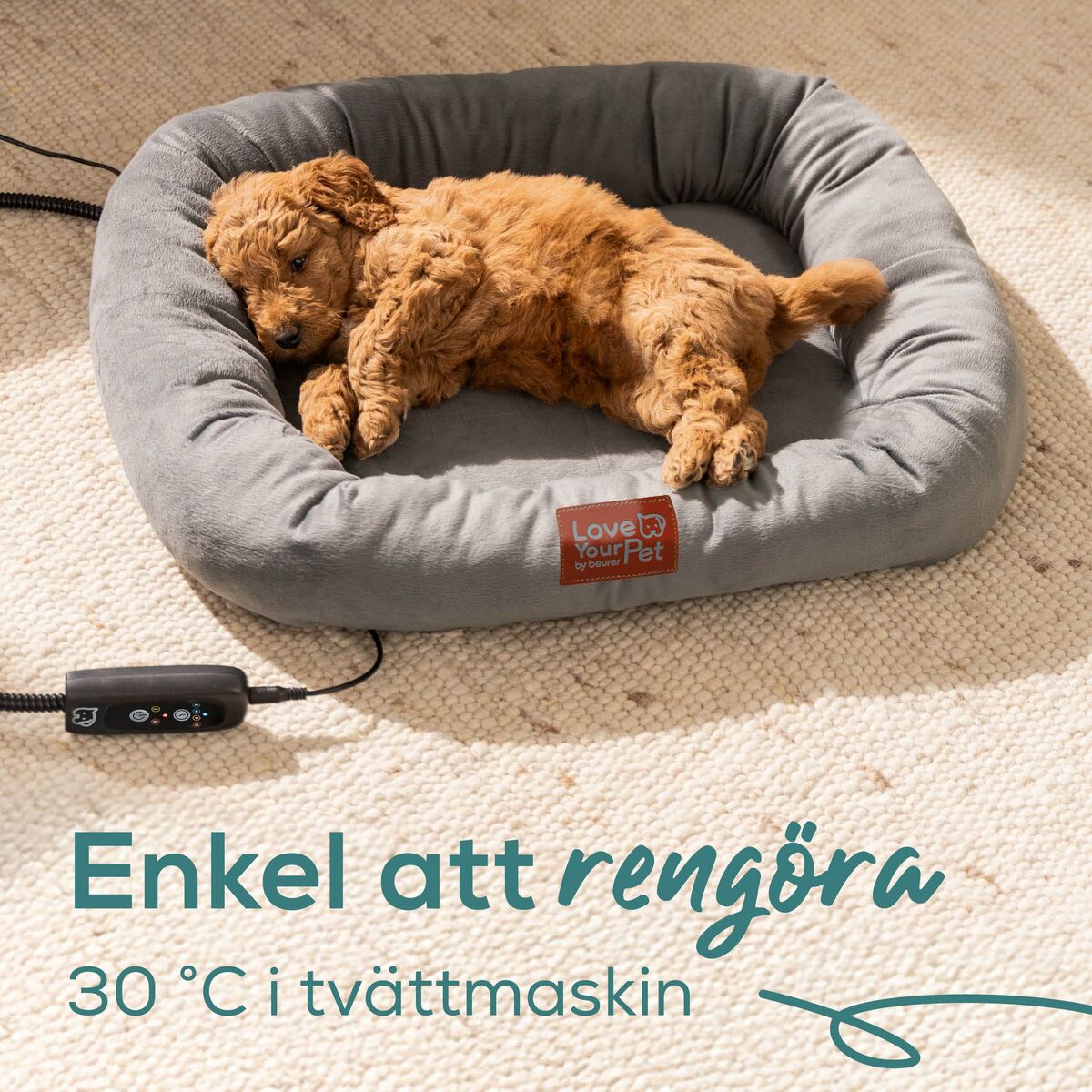 Cuccia elettrica per animali domestici Beurer PP250 KIRA, colore grigio.