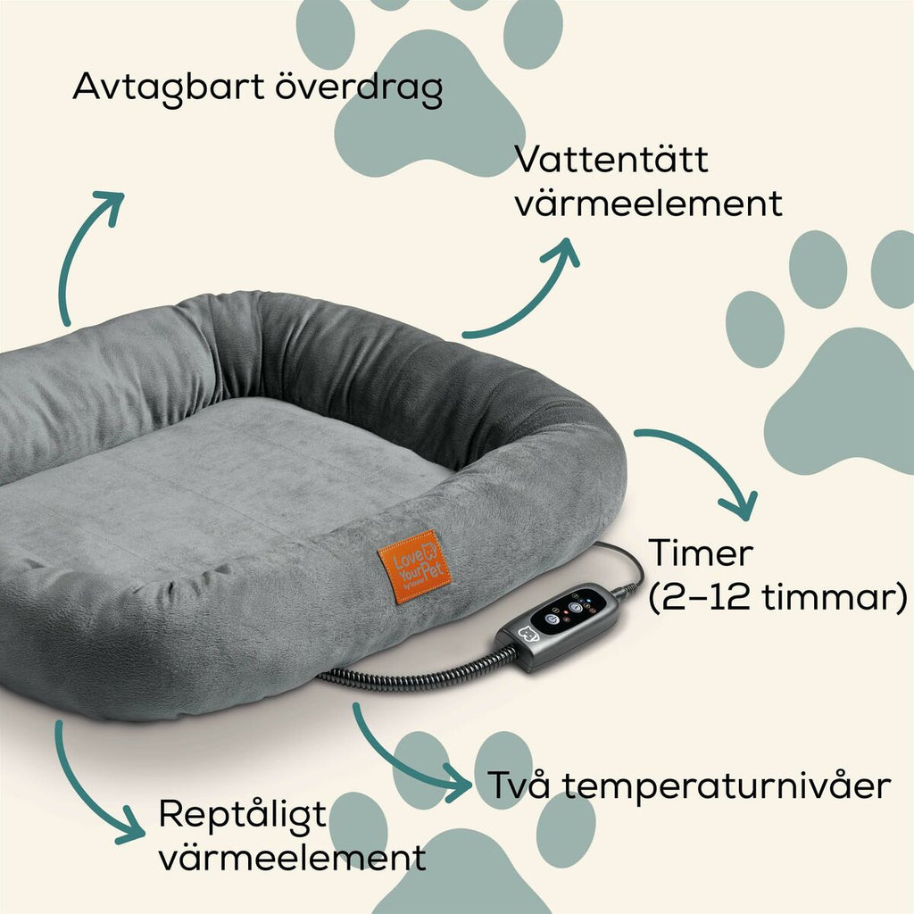 Cuccia elettrica per animali domestici Beurer PP250 KIRA, colore grigio.