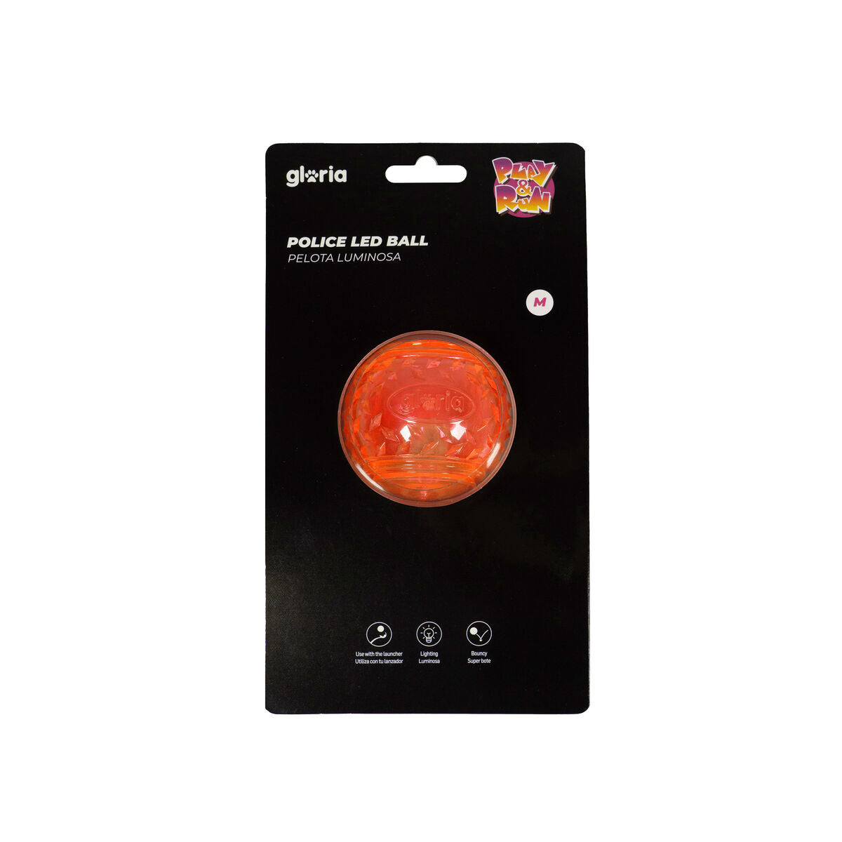 Pallina da compagnia Gloria Arancione TPR