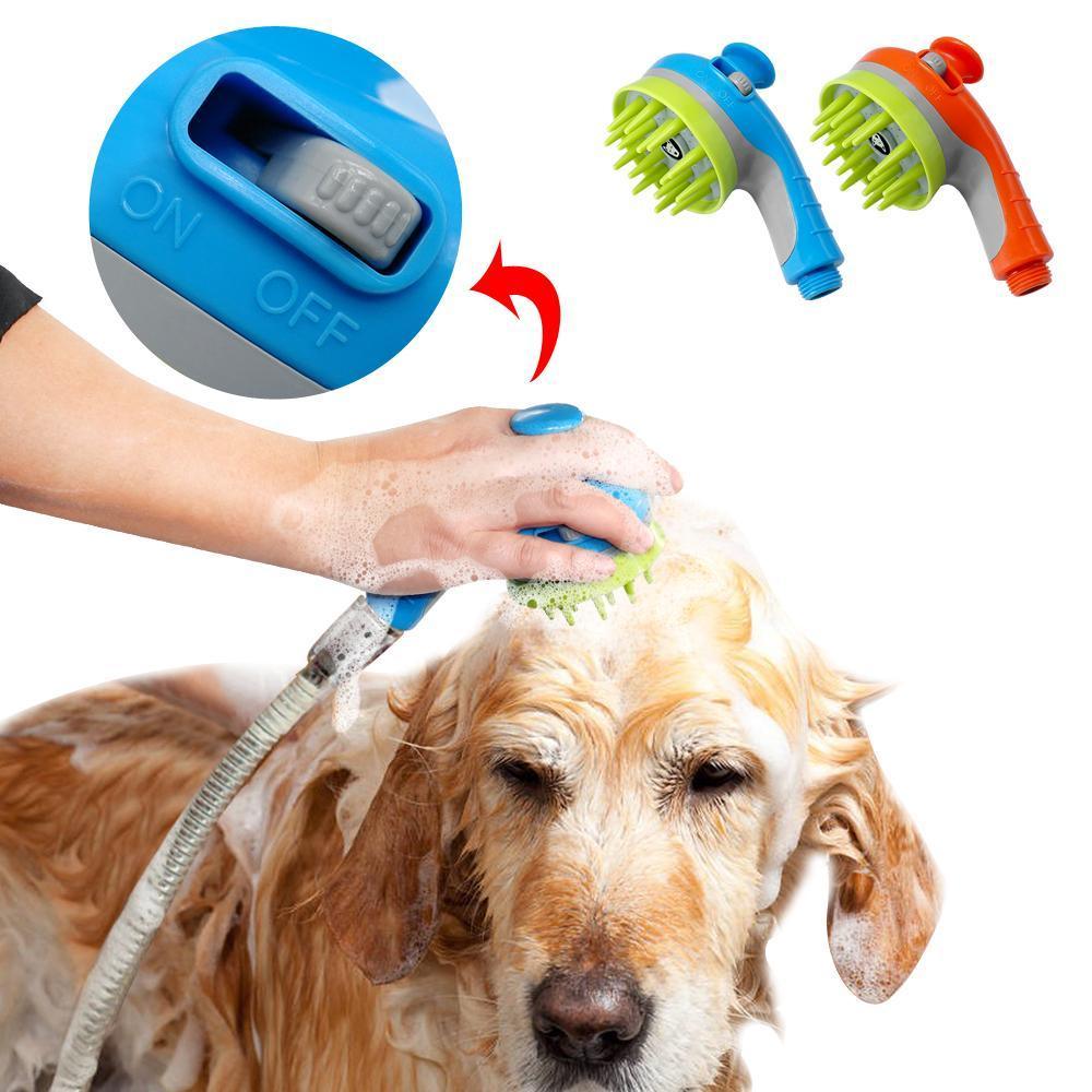 Spazzola per doccia per cani